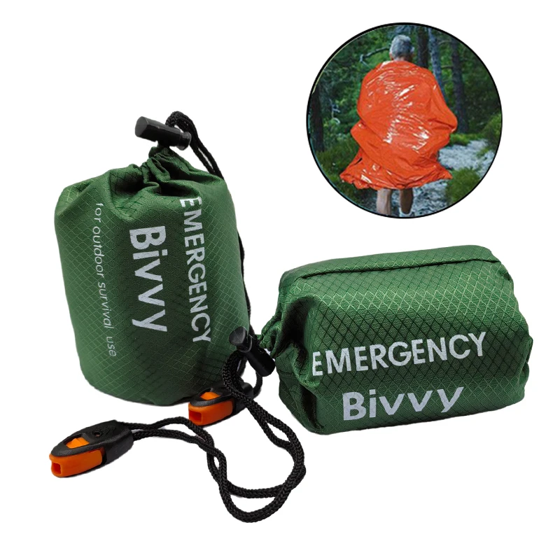 Bivy Sack Lightweight - Sac de couchage d'urgence, couverture de