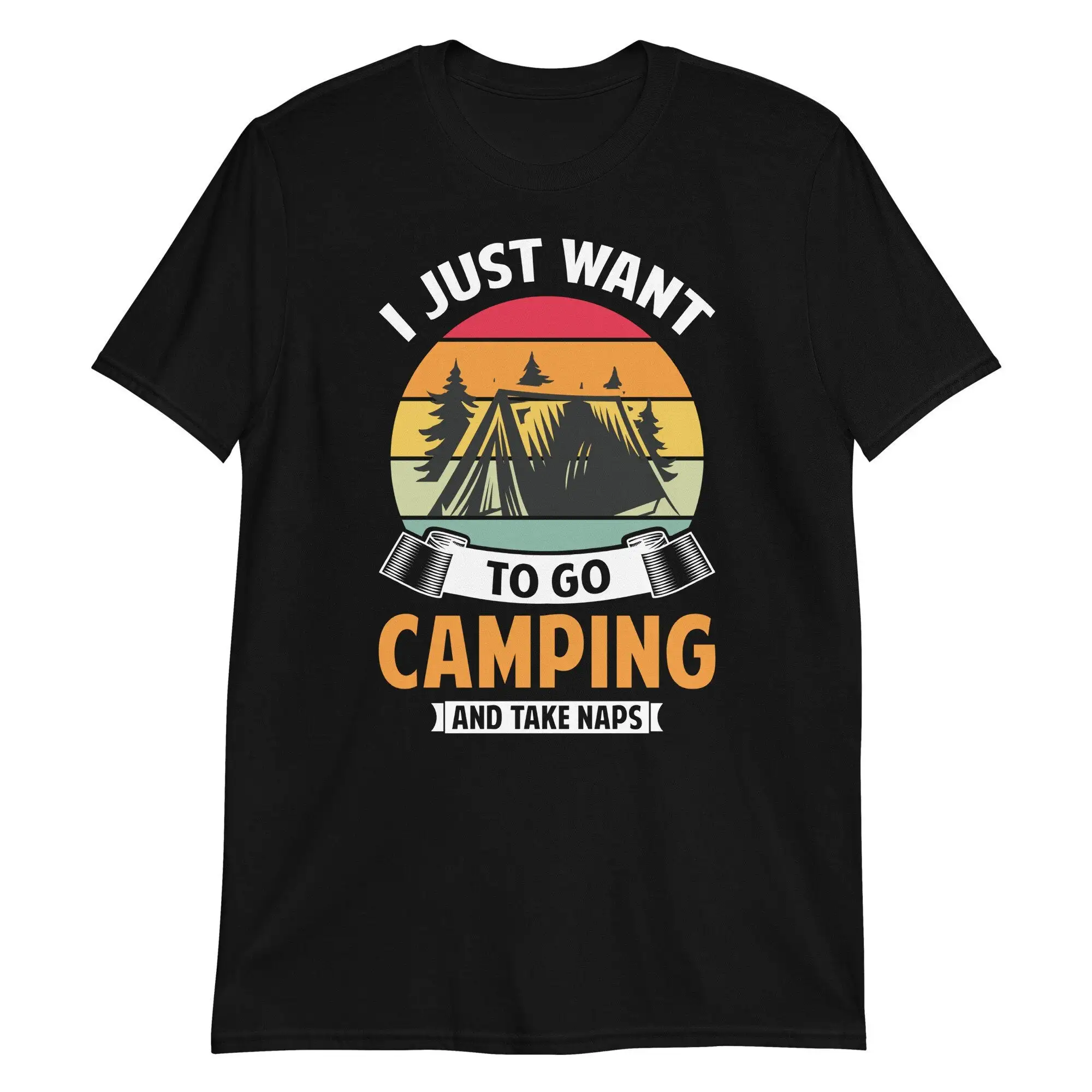 Outdoor Adventure Hiking - T-shirt de camping pour hommes, pour