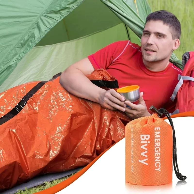 Bivy Sack Lightweight - Sac de couchage d'urgence 1/2PC, couverture