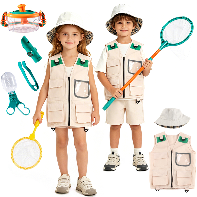 Outdoor Adventure Kit For Boys - Kit d'aventure Explorer : Gilet et
