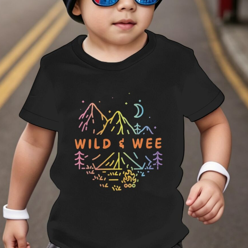 Outdoor Adventure For Toddlers - T-shirt pour enfants et bébés en