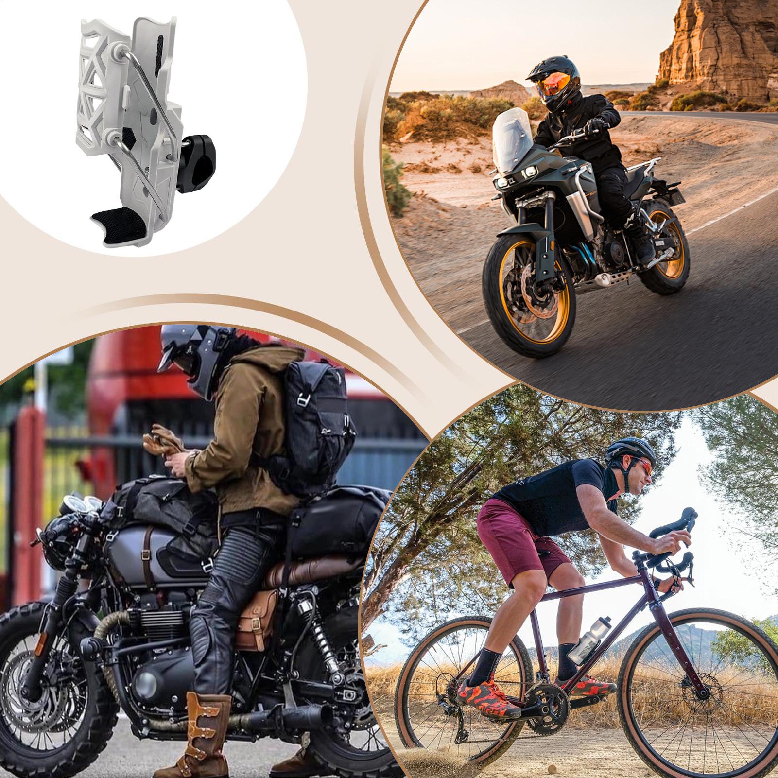 Outdoor Adventure Races - Porte-gobelet réglable pour moto, porte-bouteille d'eau