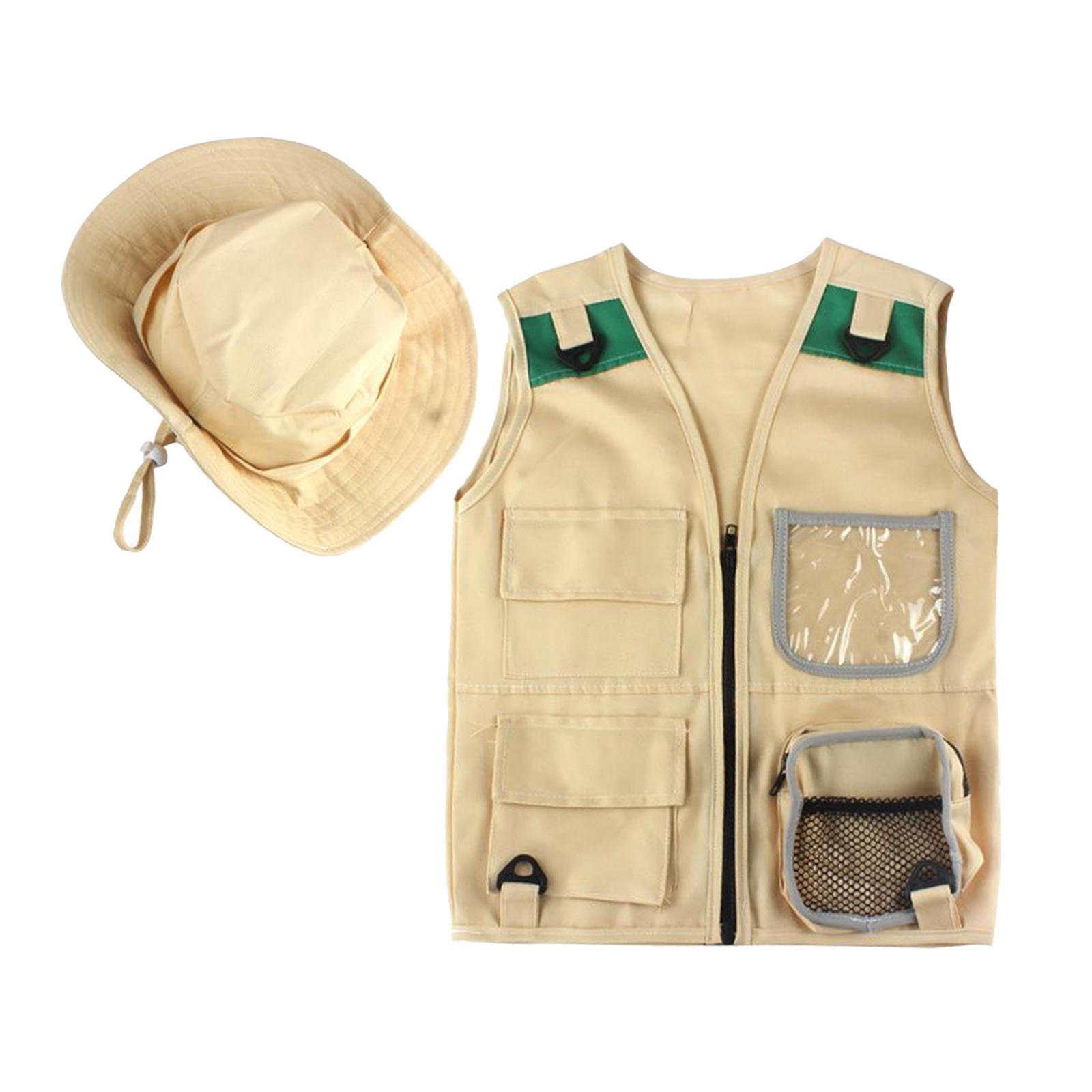 Outdoor Adventure Kit For Boys - Kit Safari pour enfants, ensemble gilet