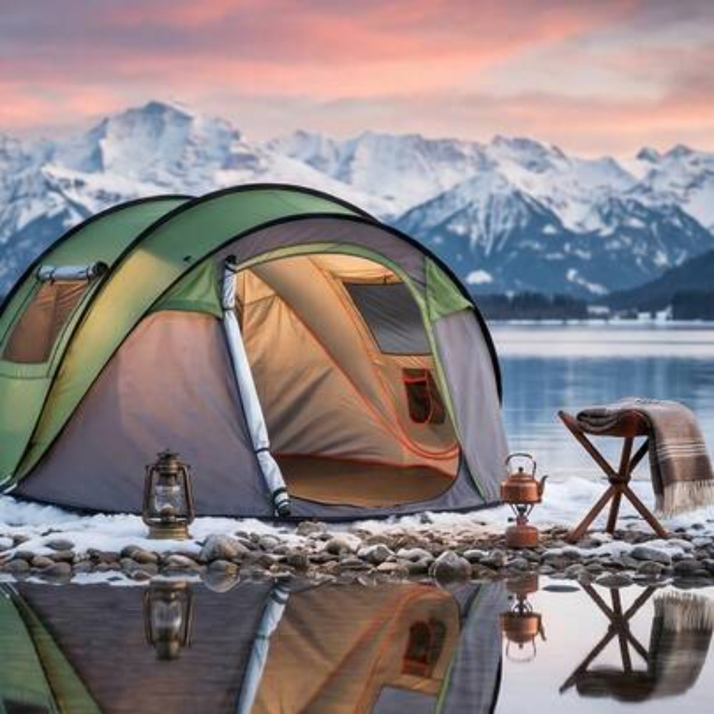 Outdoor Adventure Tent - Tente de camping pop-up pour 4