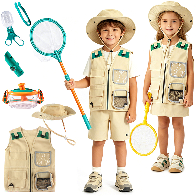 Outdoor Adventure Kit For Boys - Kit d'aventure pour enfants, jouets d'exploration