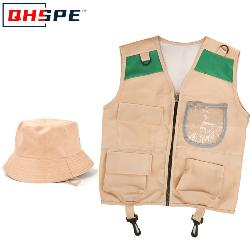 Outdoor Adventure Kit For Boys - Costume gilet et chapeau d'exploratrice pour