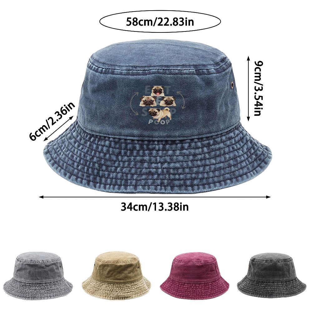 1 chapeau bob vintage délavé u - Outdoor Adventure Festival avis et prix