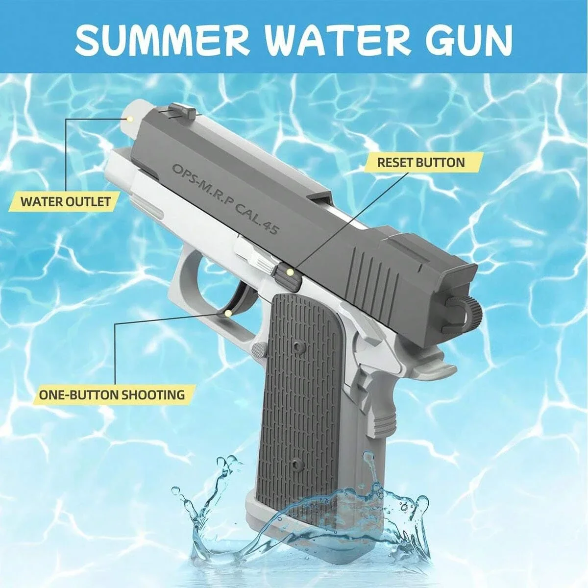 Pistolets à eau jouets, pistol - Outdoor Adventure Games avis et prix