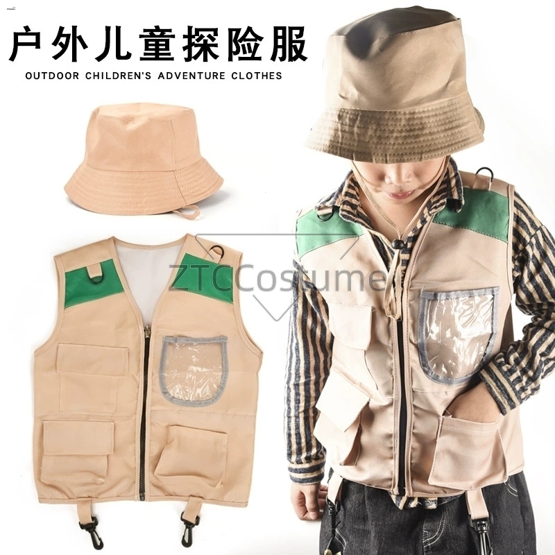 Costume gilet et chapeau d'exp - Outdoor Adventure Kit For Boys avis et prix
