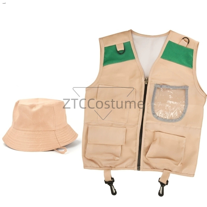 Costume gilet et chapeau d'exp - Outdoor Adventure Kit For Boys avis et prix