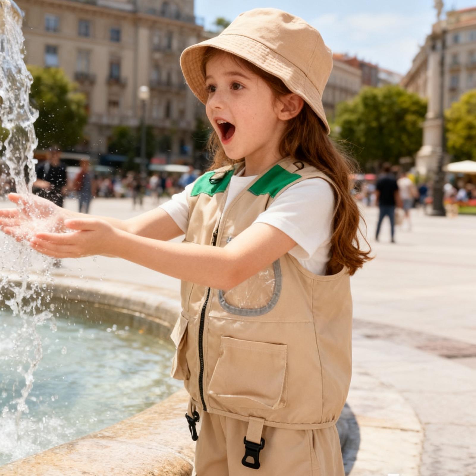 Gilet et chapeau d'explorateur - Outdoor Adventure Kit For Boys avis et prix