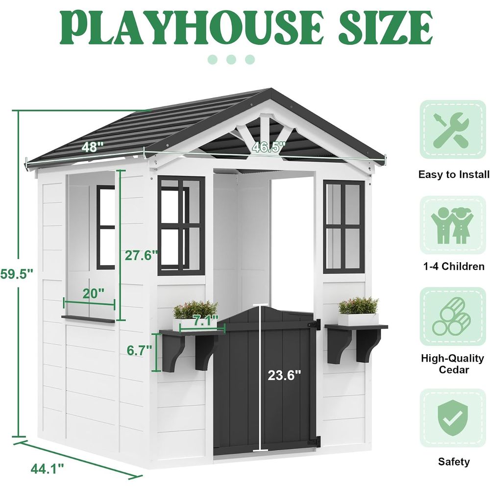 GarveeLie CeWooden Kids Playho - Outdoor Adventure For Toddlers avis et prix