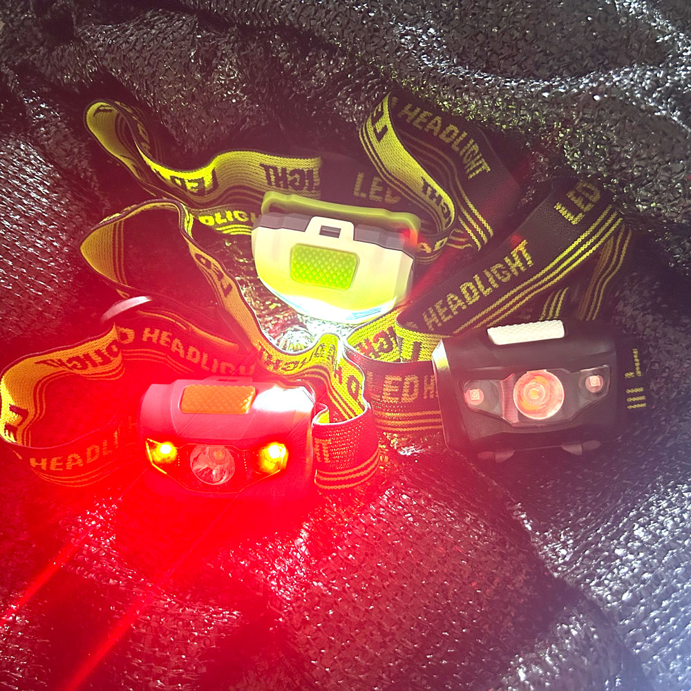 Blanc rouge phare LED utilisat - Outdoor Adventure Hunt avis et prix