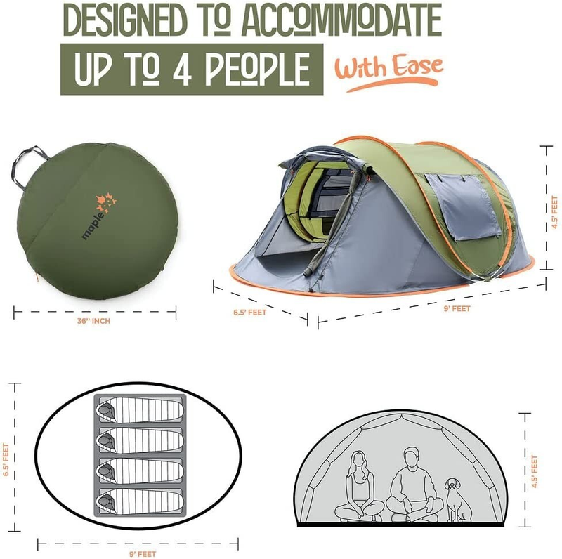 Tente de camping - Tente pop-u - Outdoor Adventure Tent avis et prix