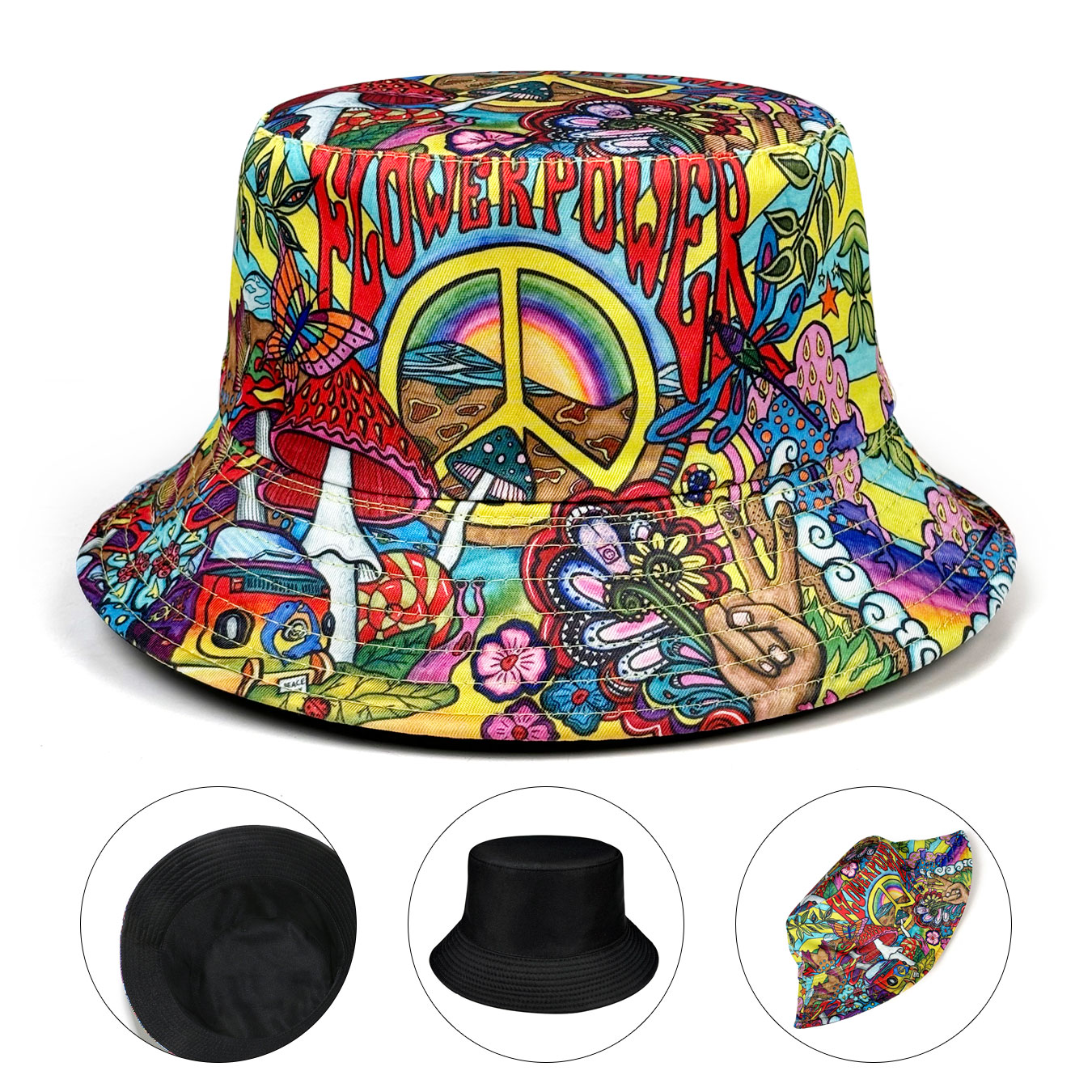 Chapeau de pêcheur rétro punk  - Outdoor Adventure Festival avis et prix