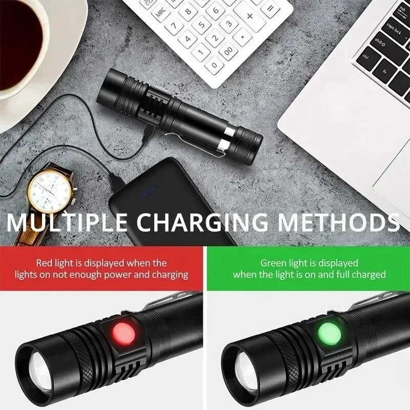 Lampe torche LED T6 rechargeab - Outdoor Adventure Hiking avis et prix