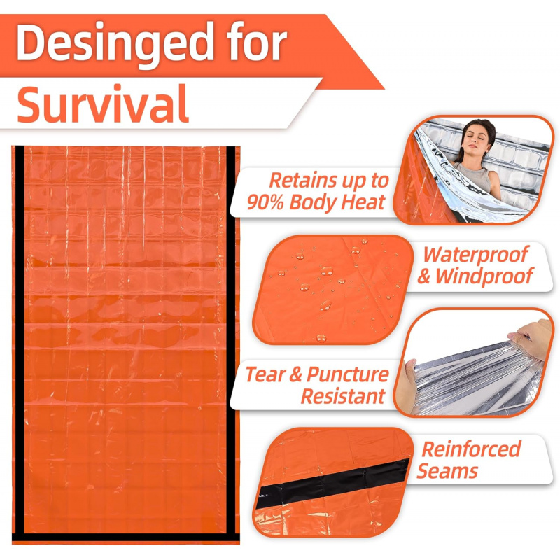 Sac de couchage d'urgence, cou - Bivy Sack Lightweight avis et prix