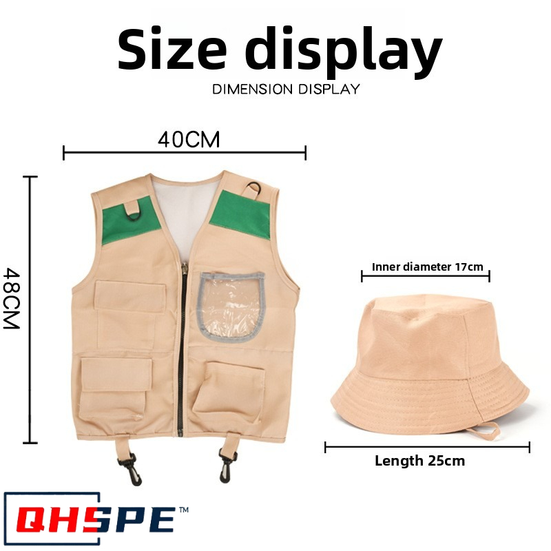 Costume gilet et chapeau d'exp - Outdoor Adventure Kit For Boys avis et prix
