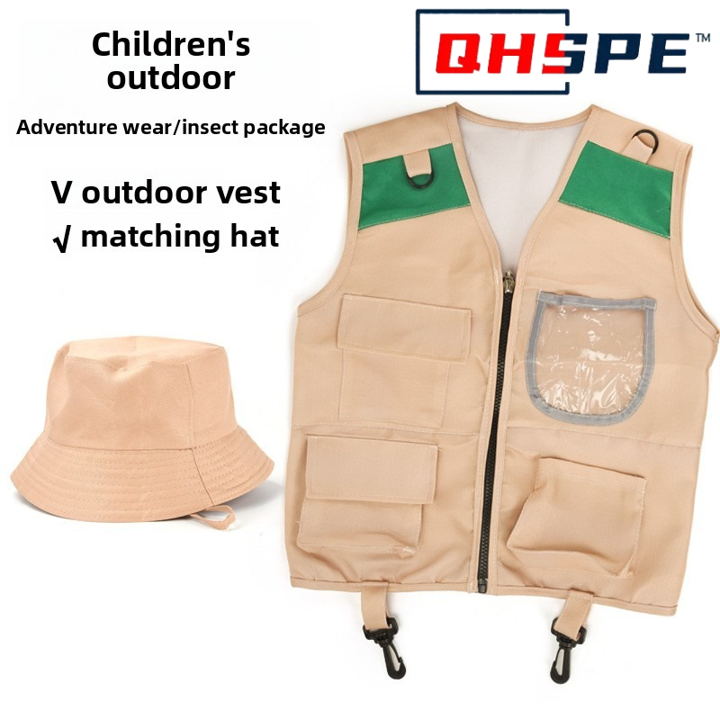 Costume gilet et chapeau d'exp - Outdoor Adventure Kit For Boys avis et prix